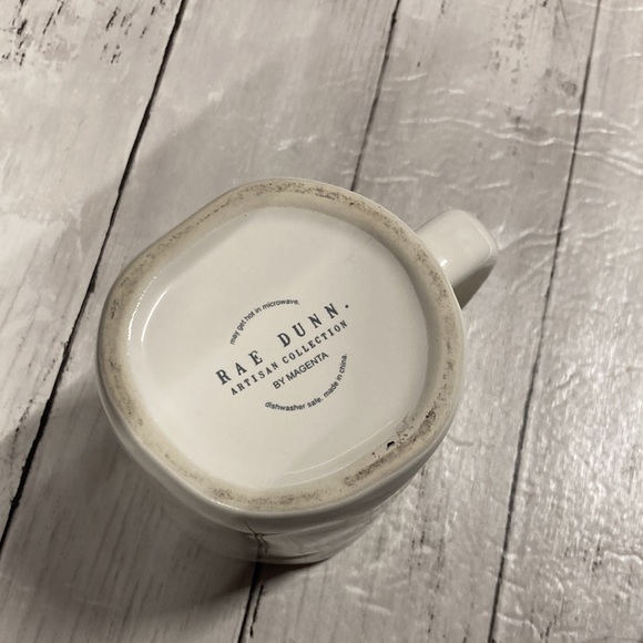 Rae Dunn Jolly Mug Red White - Picture 4 of 7